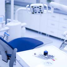 Empty dental room