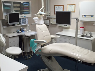 Dental examination room