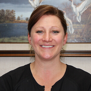 Dental hygienist Julie Paur